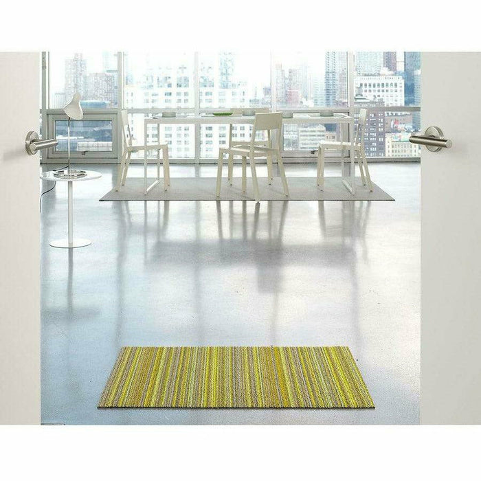 Chilewich Skinny Stripe Shag Mat, Indoor/Outdoor