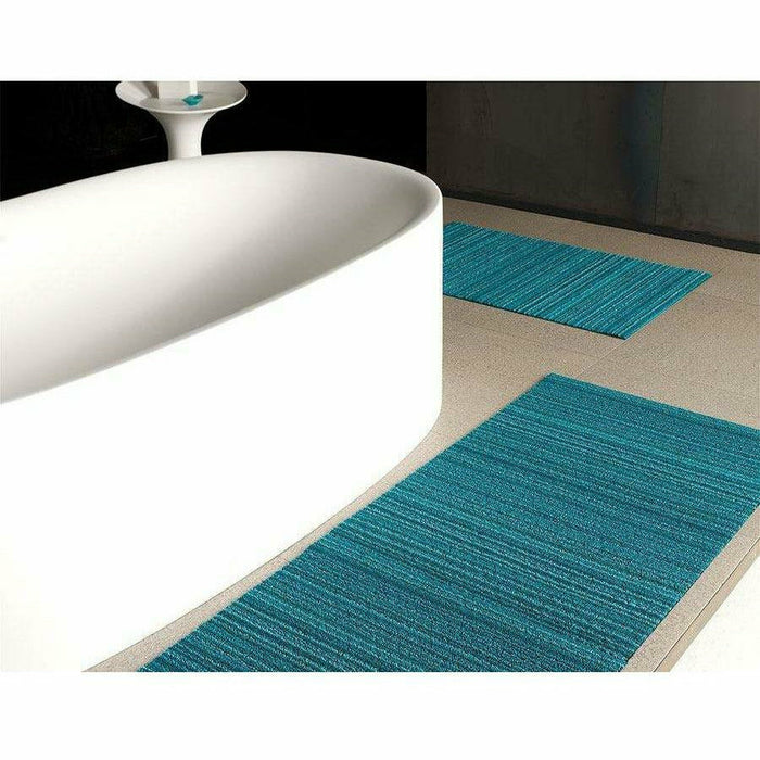 Chilewich Skinny Stripe Shag Mat, Indoor/Outdoor