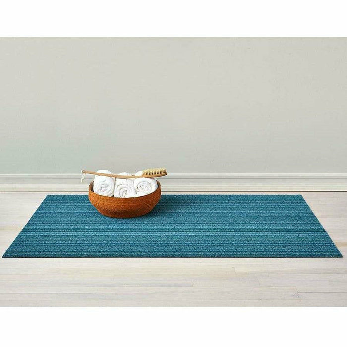 Chilewich Skinny Stripe Shag Mat, Indoor/Outdoor