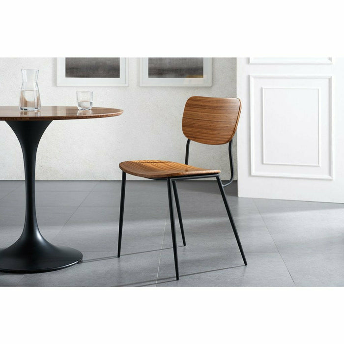 Greenington Soho 36" Moso Bamboo Round Table, Amber