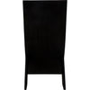 Noir Tech Dining Chair, Charcoal Black - Sungkai/Mindi, 16" W