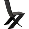 Noir Tech Dining Chair, Charcoal Black - Sungkai/Mindi, 16" W