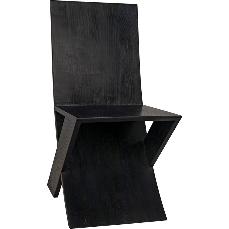 Primary vendor image of Noir Tech Dining Chair, Charcoal Black - Sungkai/Mindi, 16