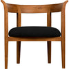 Noir Webster Club Chair, Teak, 30" W