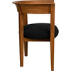 Noir Webster Club Chair, Teak, 30" W