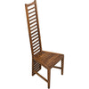 Noir Morris Dining Chair, Teak, 19" W