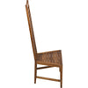 Noir Morris Dining Chair, Teak, 19" W