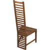 Noir Morris Dining Chair, Teak, 19" W