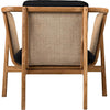 Noir Balin Chair w/ Caning, 39.5" W