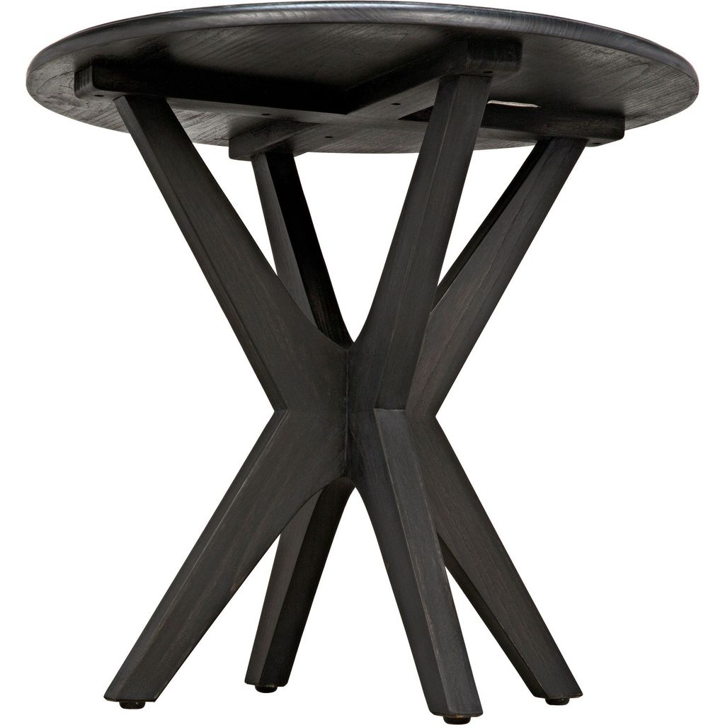 Noir Fox Side Table - Sungkai/Mindi, 23.5"