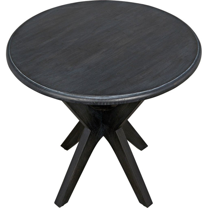 Noir Fox Side Table - Mindi, 23.5"
