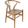 Noir Zola Dining Chair, Natural - Sungkai/Mindi, 22" W