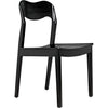 Noir Weller Dining Chair - Sungkai/Mindi, 17" W