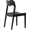 Noir Weller Dining Chair - Sungkai/Mindi, 17" W