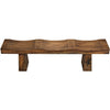 Noir Shibumi Bench, Munggur Wood, 70" W