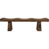 Primary vendor image of Noir Shibumi Bench, Munggur Wood, 70" W