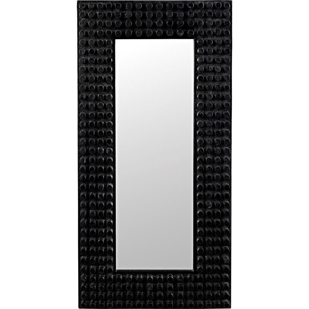 Primary vendor image of Noir Faustus Mirror, Charcoal Black