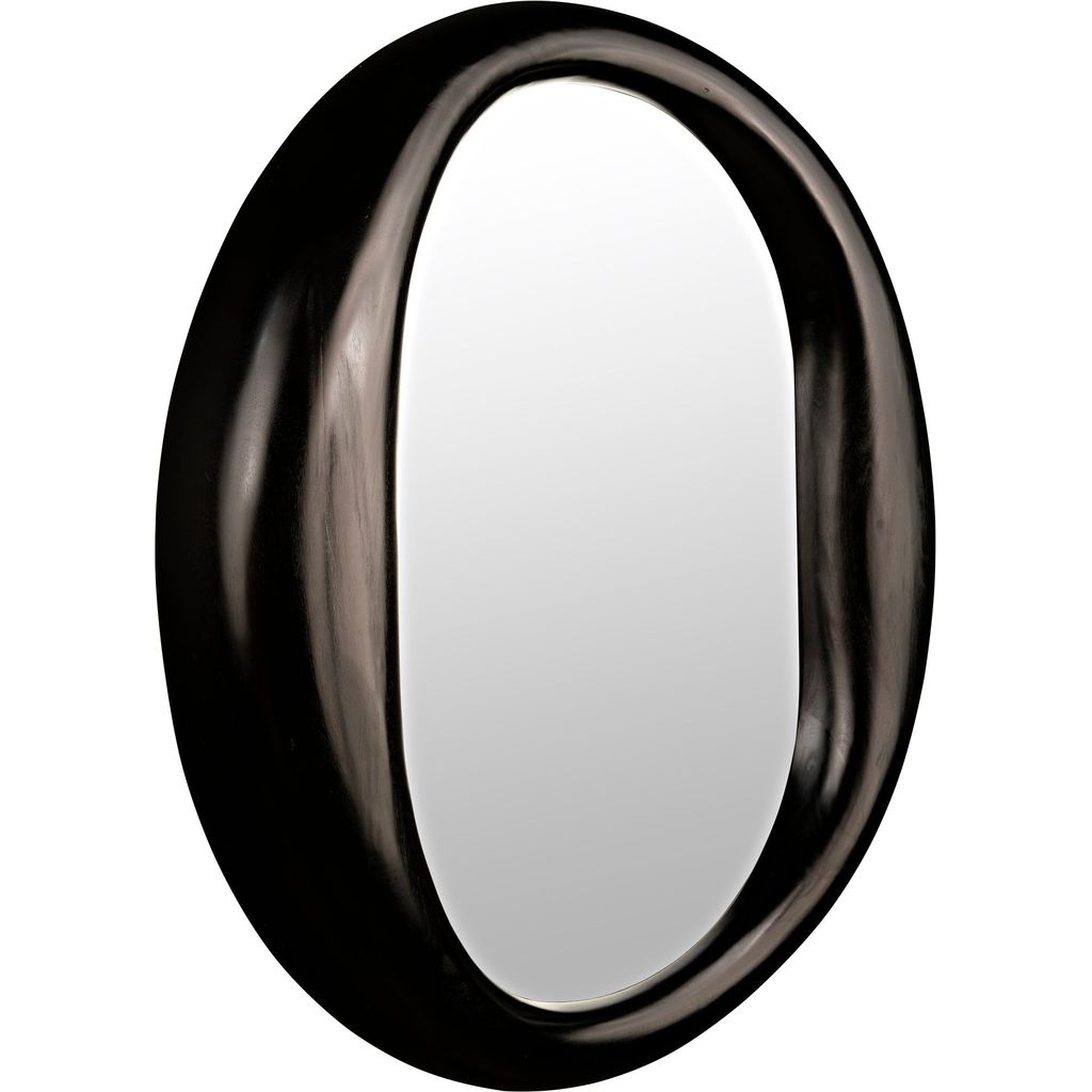 Noir Oh Mirror, Charcoal Black