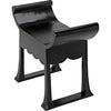 Noir Wey Stool, Charcoal Black - Sungkai/Mindi, 26" W