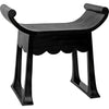 Primary vendor image of Noir Wey Stool, Charcoal Black - Sungkai/Mindi, 26" W