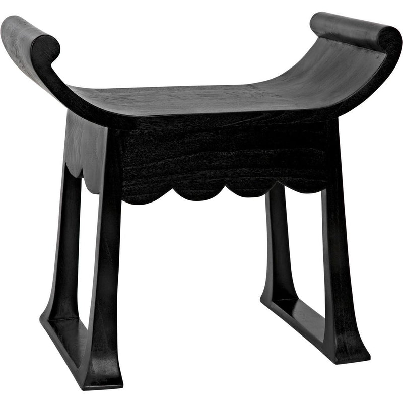 Primary vendor image of Noir Wey Stool, Charcoal Black - Sungkai/Mindi, 26