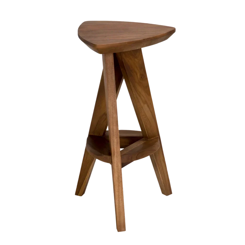 Primary vendor image of Noir Twist Counter Stool, Teak, 13.5