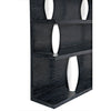 Noir Dorian Shelving - Mahogany, 78" W