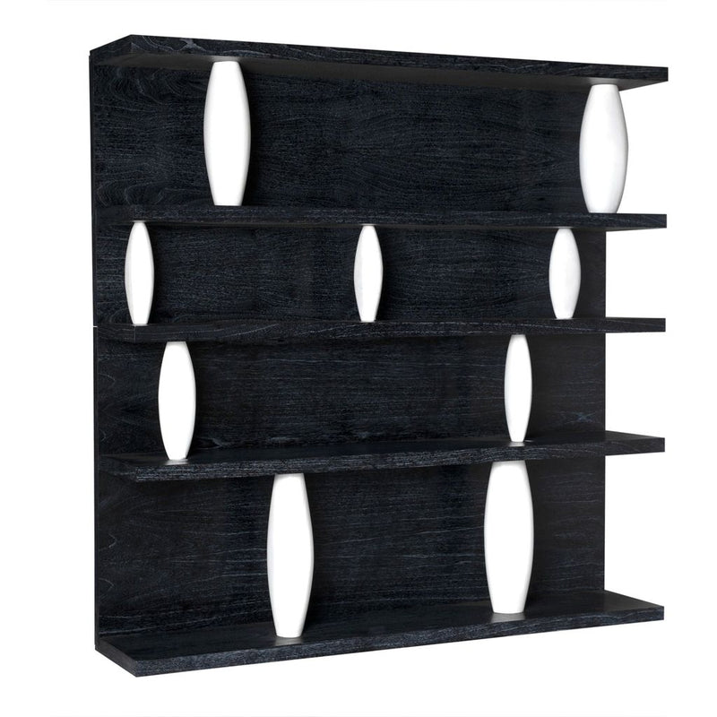 Primary vendor image of Noir Dorian Shelving - Mahogany, 78