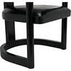 Noir Mccormick Chair, Charcoal Black, 24" W