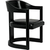 Noir Mccormick Chair, Charcoal Black, 24" W