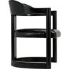 Noir Mccormick Chair, Charcoal Black, 24" W