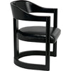 Noir Mccormick Chair, Charcoal Black, 24" W