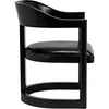 Noir Mccormick Chair, Charcoal Black, 24" W