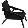 Noir Lamar Chair, Charcoal Black, 26" W