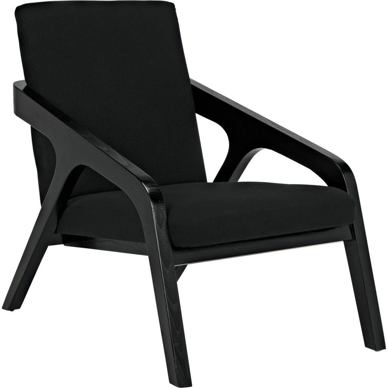 Primary vendor image of Noir Lamar Chair, Charcoal Black, 26