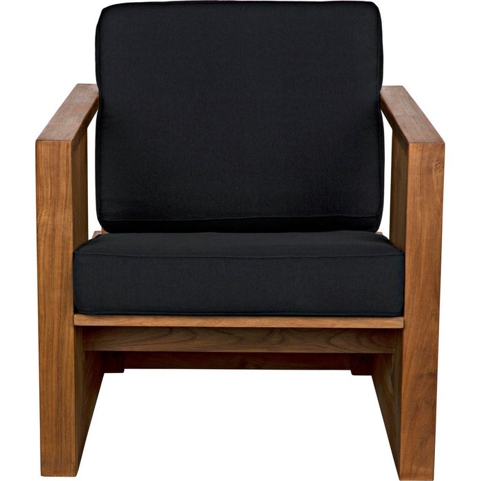 Noir Ungaro Chair, Teak, 28" W