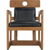 Noir Buraco Arm Chair, Teak, 21.5" W