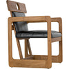 Noir Buraco Arm Chair, Teak, 21.5" W