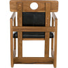 Noir Buraco Arm Chair, Teak, 21.5" W