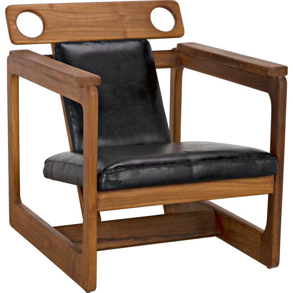 Primary vendor image of Noir Buraco Relax Chair, Teak, 25" W