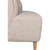 Noir Laffont Chair w/ Wheat Fabric, 30" W