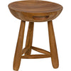 Primary vendor image of Noir Basel Stool - Teak, 14" W