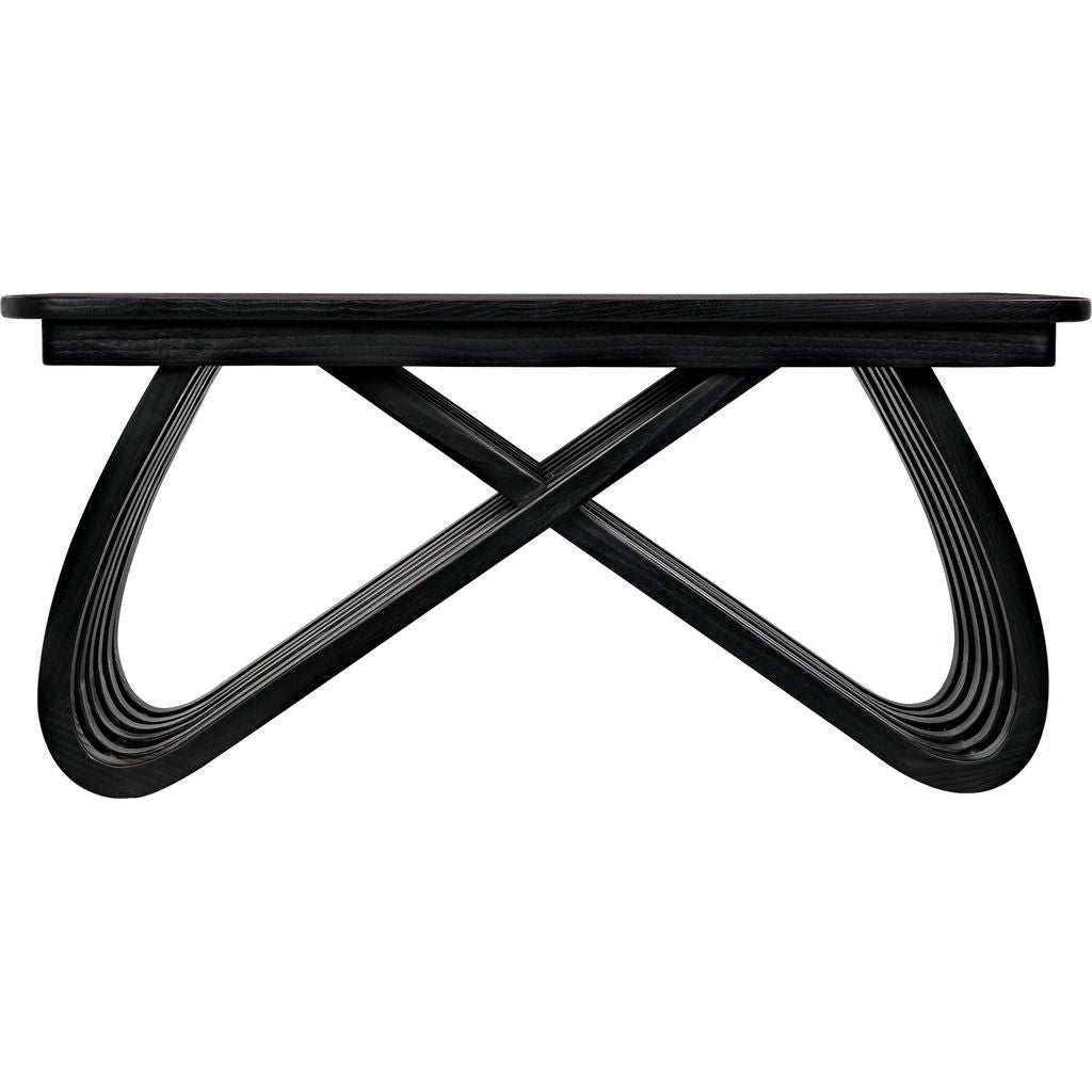 Noir Infinity Coffee Table - Sungkai/Mindi, 23"