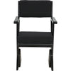 Noir Madoc Dining Arm Chair - Sungkai/Mindi, 22" W