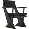 Noir Madoc Dining Arm Chair - Sungkai/Mindi, 22" W