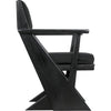 Noir Madoc Dining Arm Chair - Sungkai/Mindi, 22" W