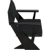 Noir Madoc Dining Arm Chair - Sungkai/Mindi, 22" W