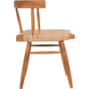 Noir Knox Dining Chair - Teak & Rope, 19" W