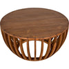 Noir Francis Coffee Table - Teak, 35"