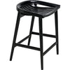 Noir Ronald Counter Stool - Sungkai/Mindi, 18" W